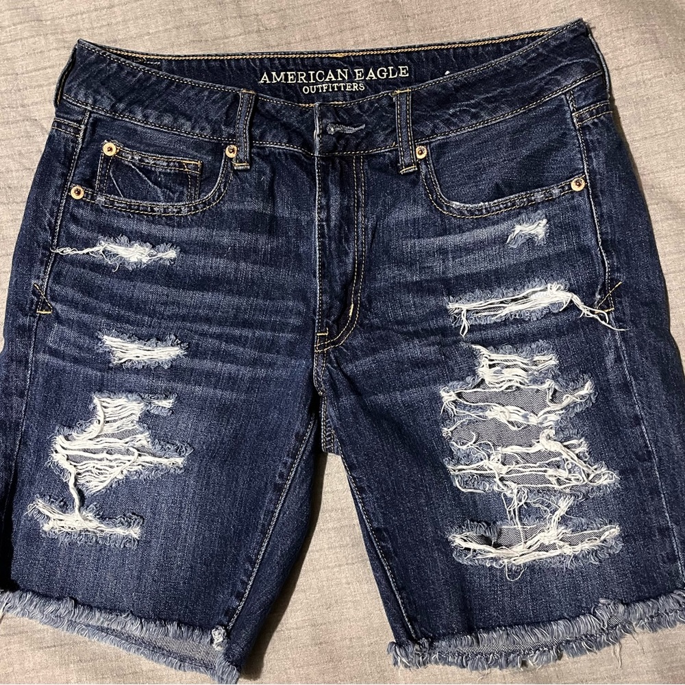 American Eagle denim Bermuda shorts